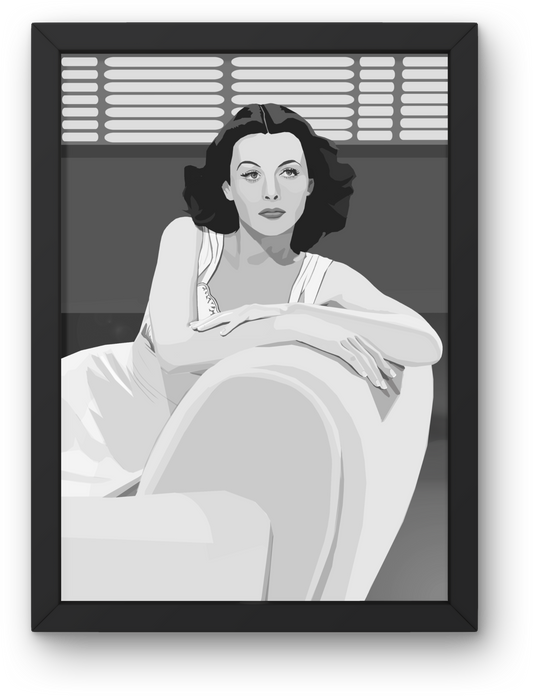 Hedy Lamarr Art Print