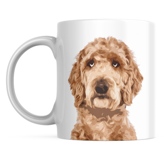 Doodle Mug, Personalized Pet Gift, Goldendoodle Labradoodle Cockapoo