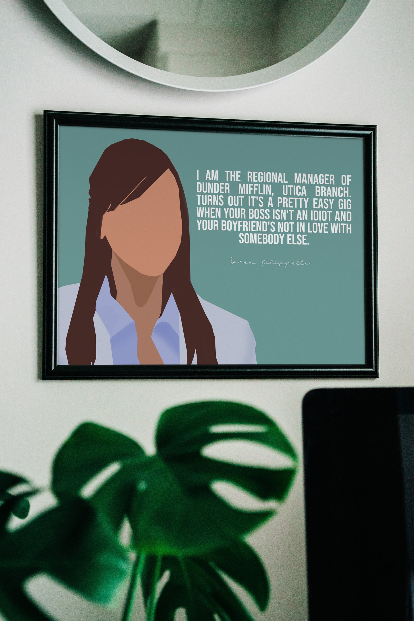 Karen from The Office funny quote poster 