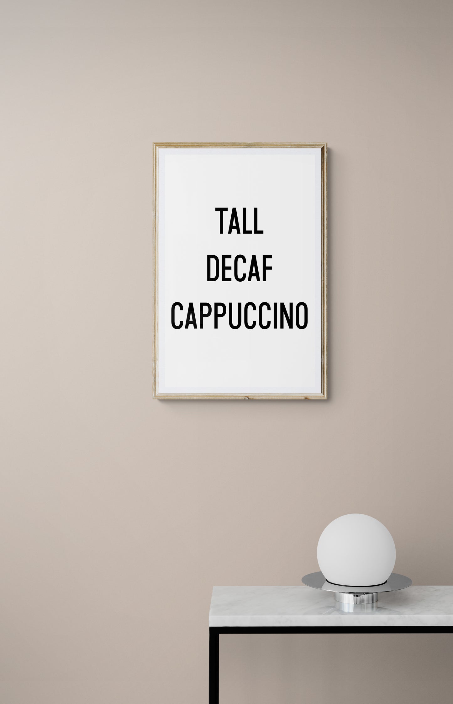 You've Got Mail movie, Tall Decaf Cappuccino quote, Nora Ephron fan gift