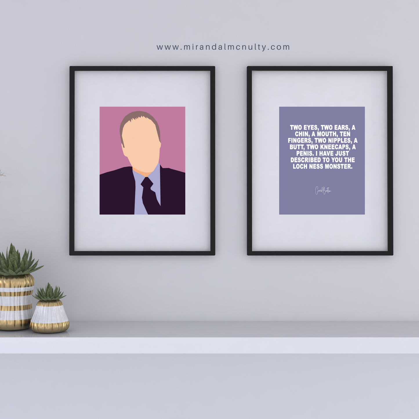 The Office Poster | Creed Bratton - Loch Ness Quote