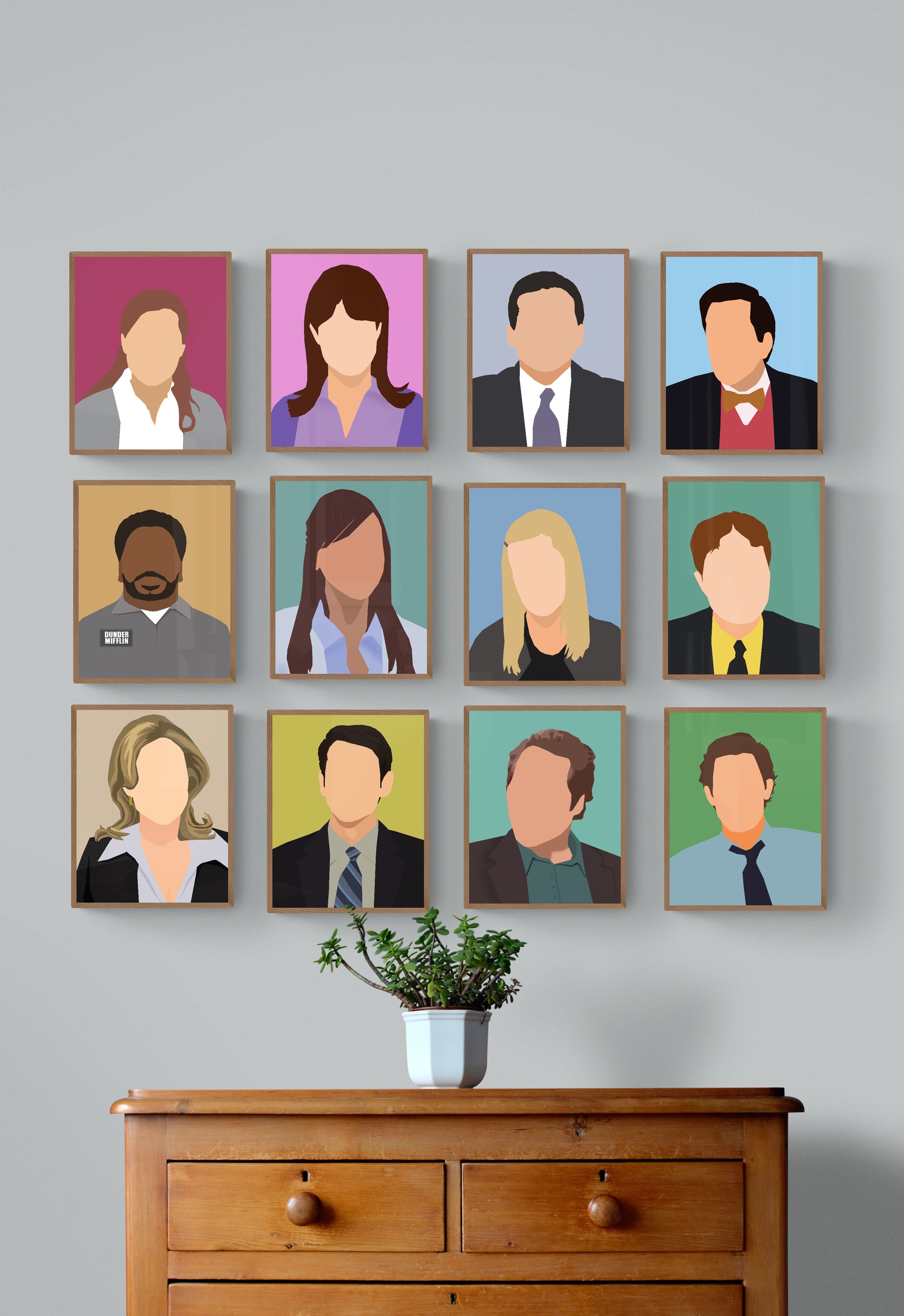 Mix and Match The Office tv show artwork fan gift