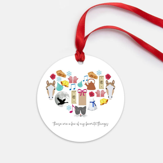 Sound of Music Ornament | My Favorite Things Song