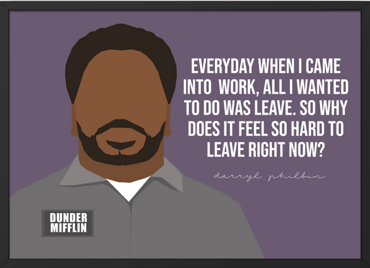 The Office Poster | Darryl Philbin Quote