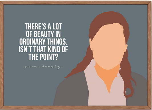 The Office Poster | Pam Beesly Quote