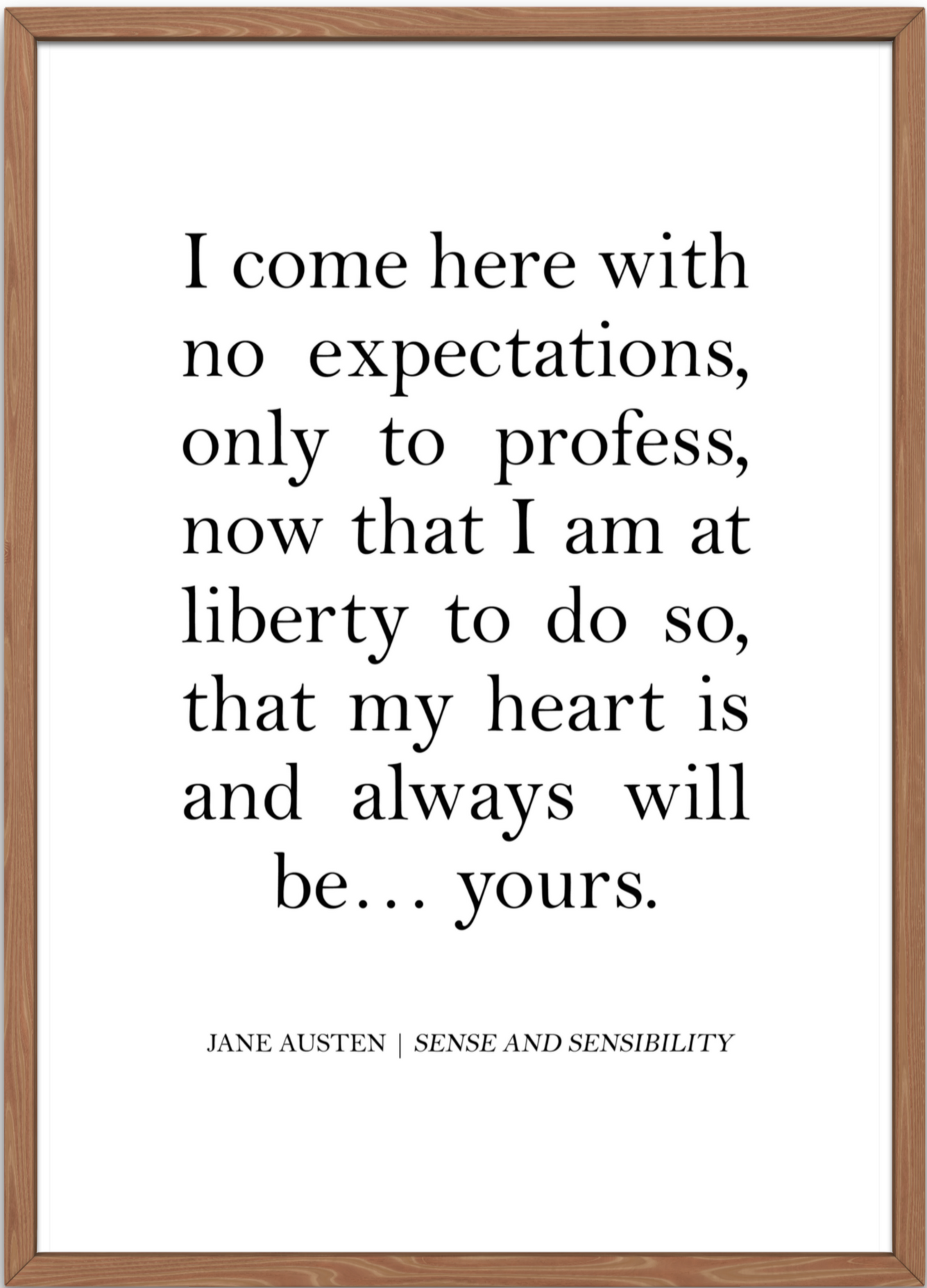 Sense and Sensibility - Jane Austen Novel | Edward Ferrars Quote