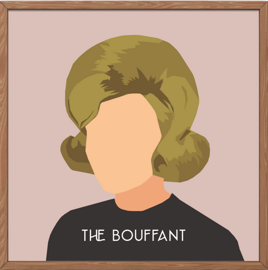 The Bouffant Hairstyle | Retro Iconic Hairstyle Art