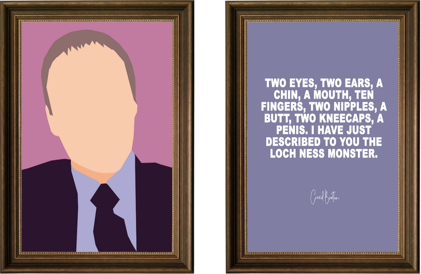 The Office Poster | Creed Bratton - Loch Ness Quote