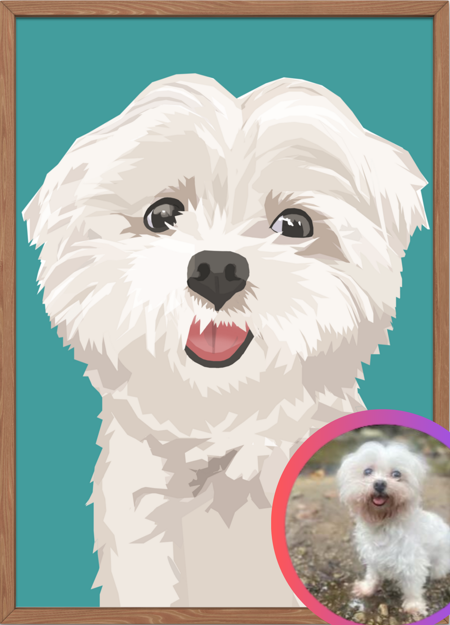 Custom Pet Portraits | Personalized Cat or Dog Illustration