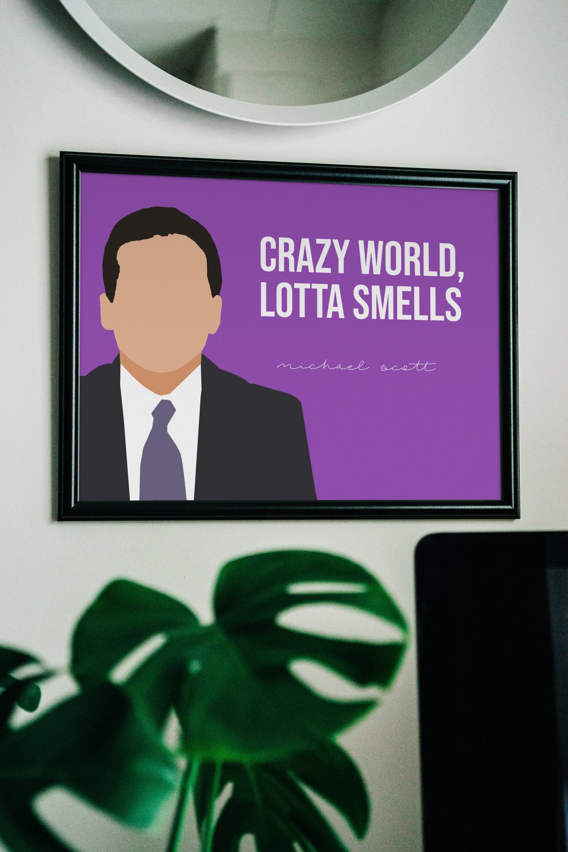 the office tv show bathroom decor