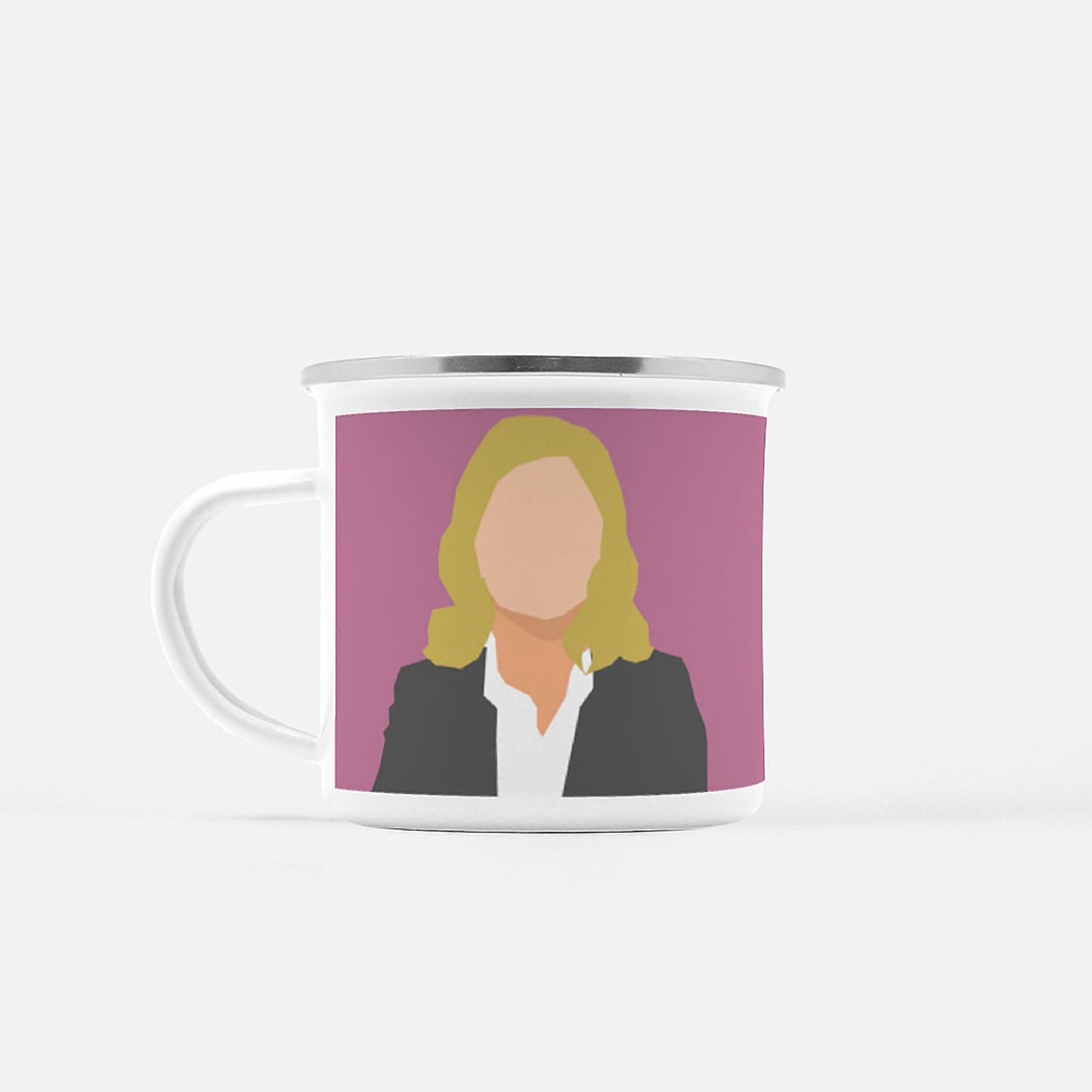parks and recreation mug featuring Leslie Knope and quote 
