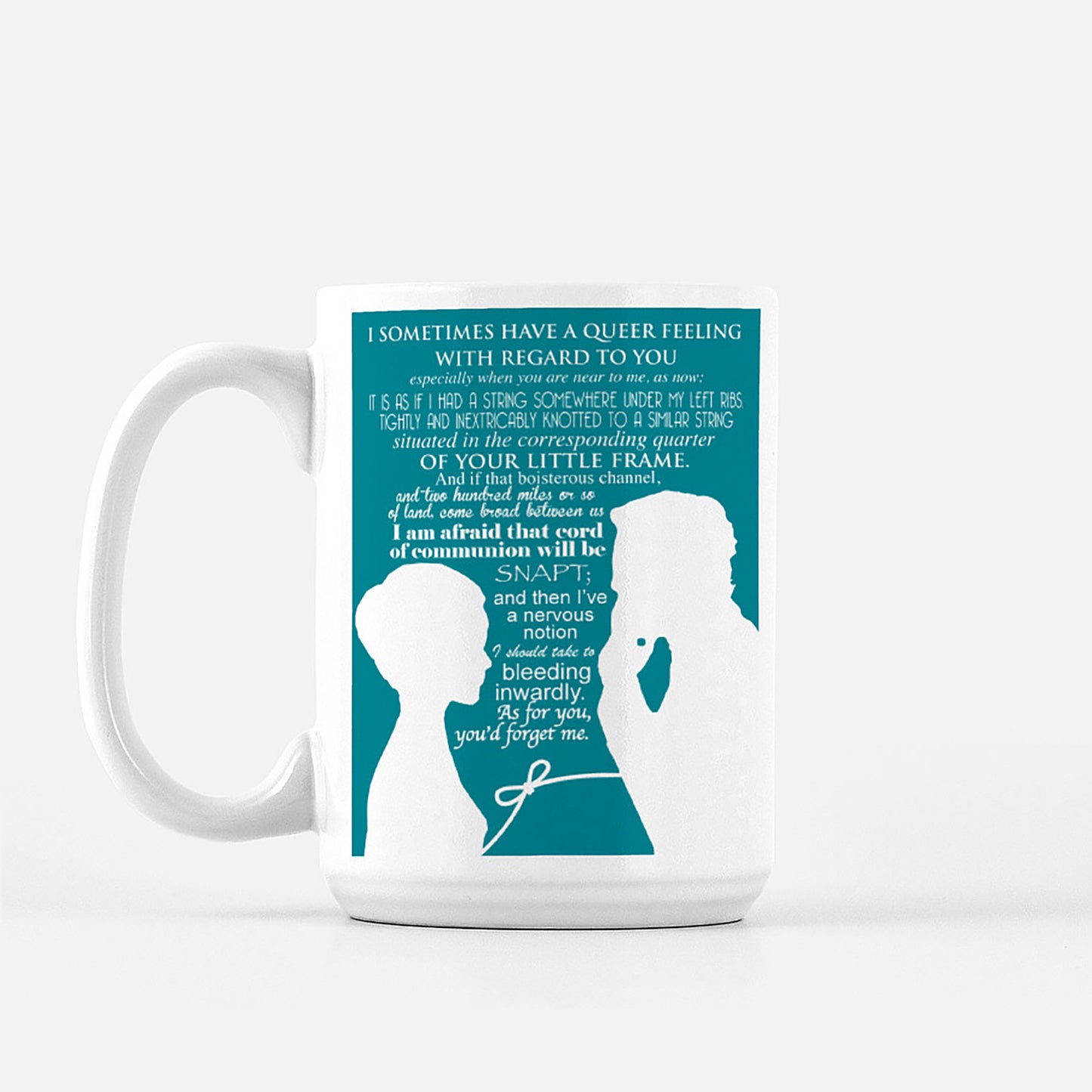 Jane Eyre and Mr. Rochester Quote Mug
