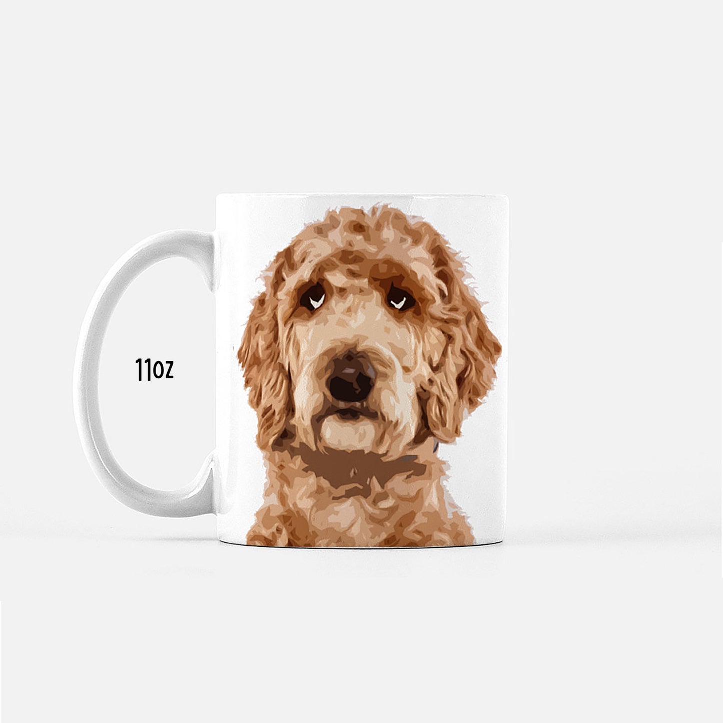 Goldendoodle personalized mug