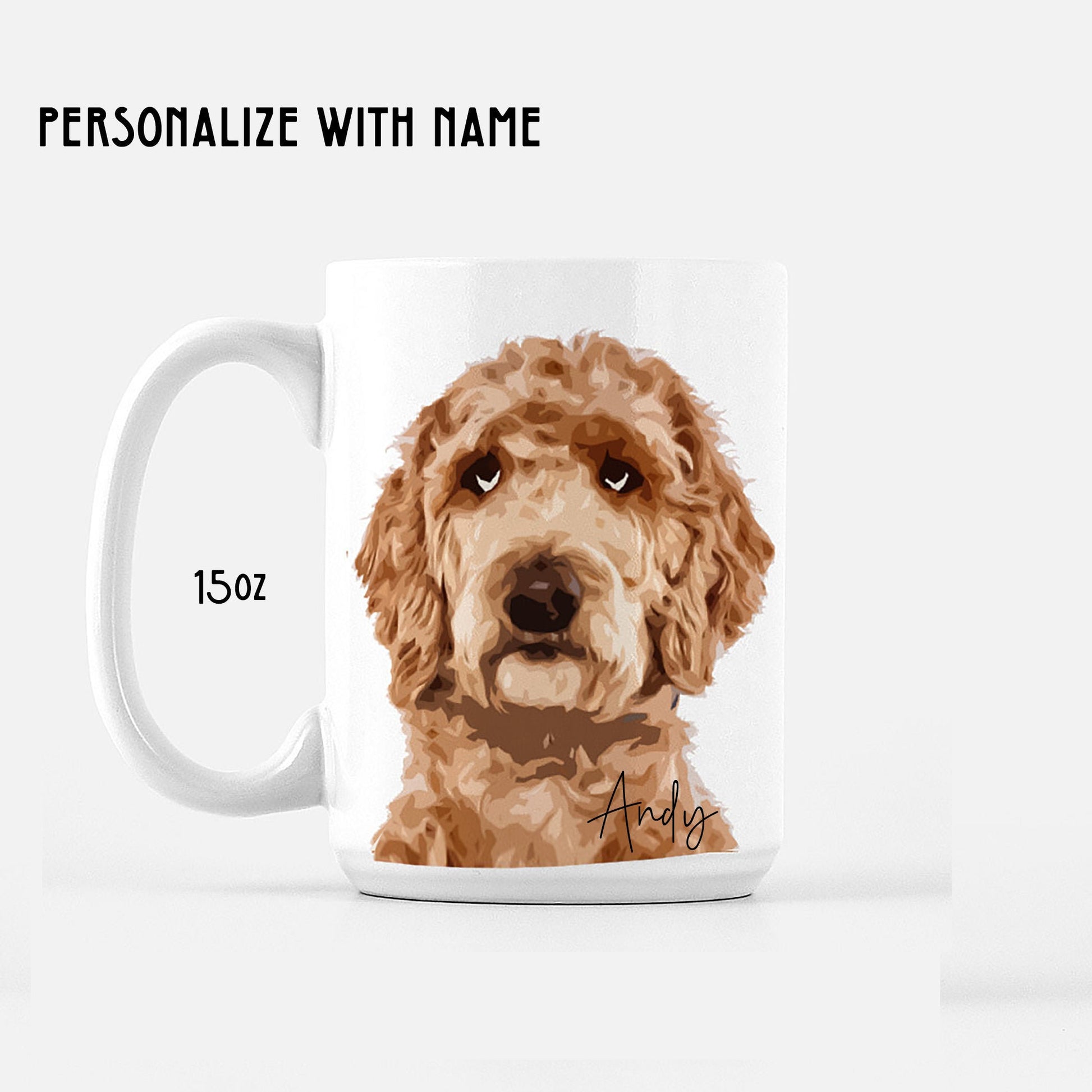 Doodle Mom and Dad Pet gift, Personalized Pet Owner Mug